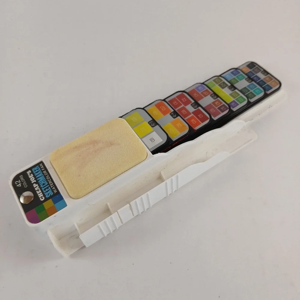 Cheap Joe's Sketchmaker Watercolor Paint Set 42 Asst. Colors Foldable Paint Set